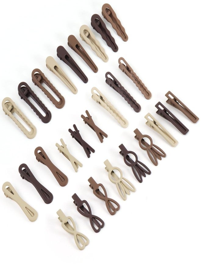 ROPCIA 30 Pack Alligator Hair Clips Hair Barrette, Thick Hair Flat Hair Clips Duck Clips Slide Hair Styling Accessories for Women Girls - Image 1